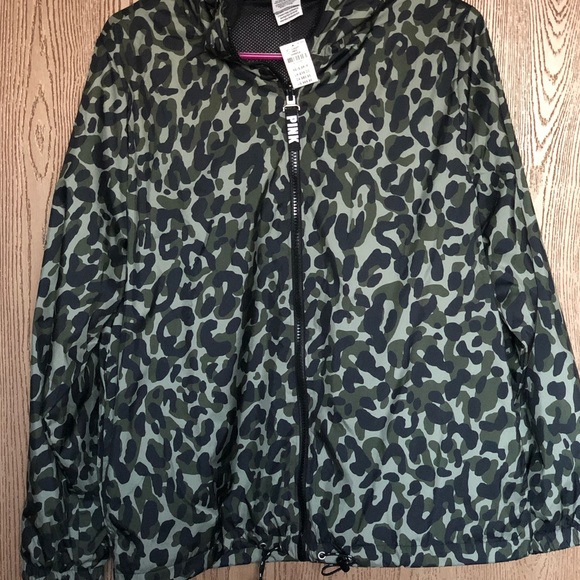 SALE!! NEW! PINK Campus Full-Zip Anorak - Picture 2 of 4